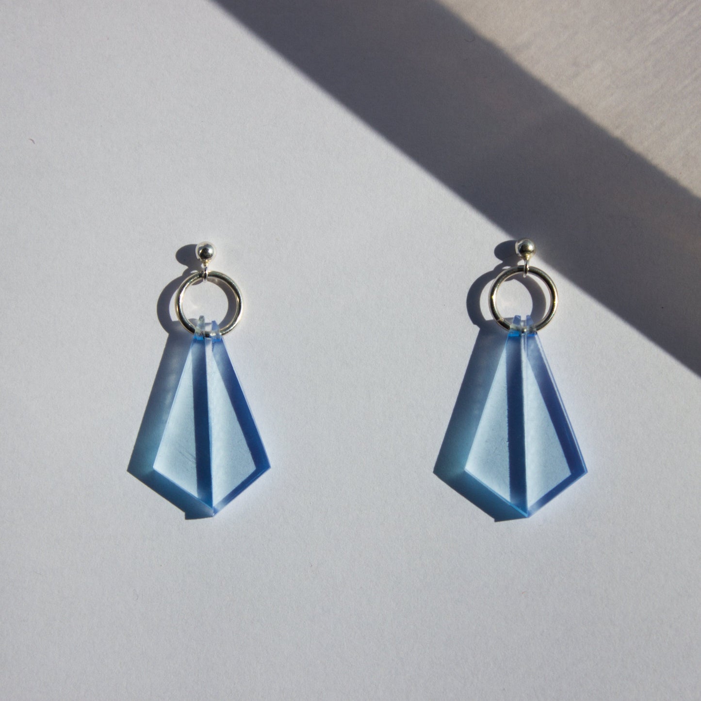 Earrings - Kahuku - Light Blue