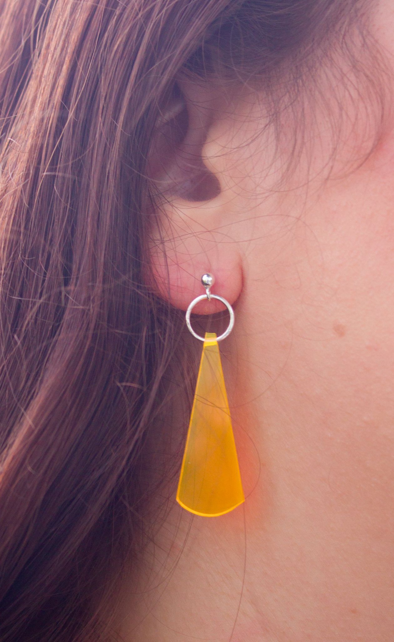 Earrings - Patapata - Orange